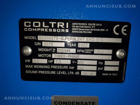 Compressore coltri silenziato mch16